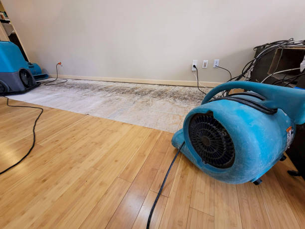 Professional Water Extraction technician working in East Baldwin, ME